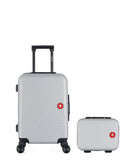 SWISS KOPPER - LOT DE 2 - Valise Cabine et Vanity SPIEZ