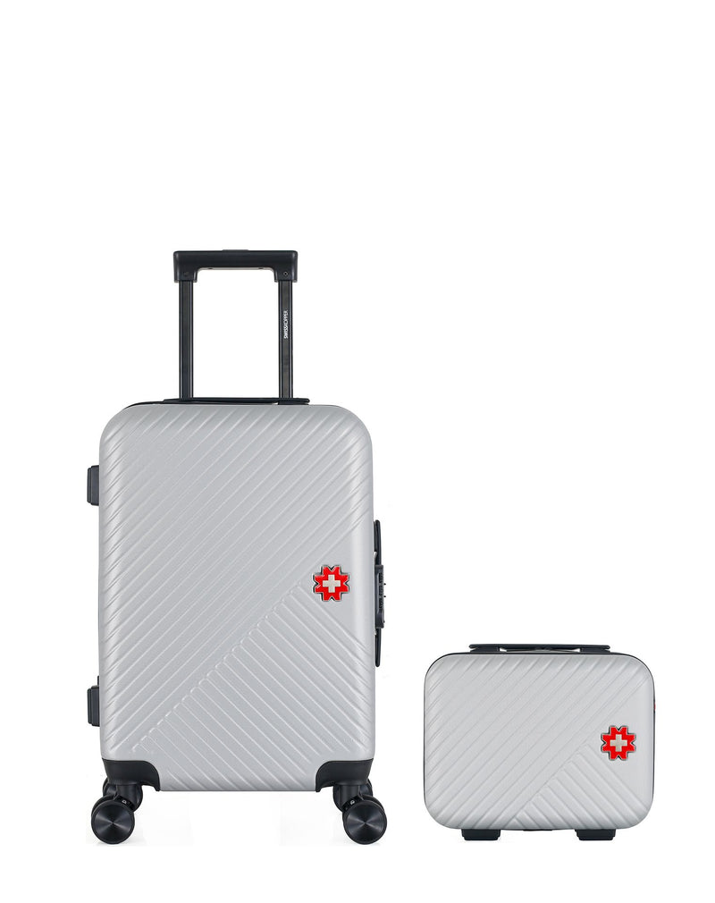 SWISS KOPPER - LOT DE 2 - Valises cabine et vanity SPIEZ