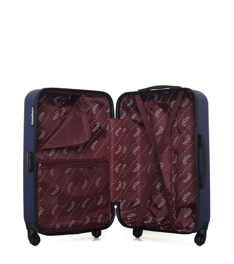 AMERICAN TRAVEL - LOT DE 2 - Valises weekend et vanity CHELSEA