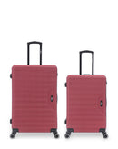 Lot de 2 Valises Rigides Grand Format et Taille Moyenne WAGRAM