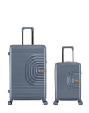 Lot de 2 Valises Rigides Grand Format et Cabine XS CELIA