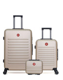 SWISS KOPPER - LOT DE 3 - Valise Grand Format, Valise Cabine et Vanity WIL