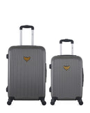 LPB LUGGAGE - LOT DE 2 - Valises weekend et cabine AGATA