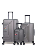 SWISS KOPPER - LOT DE 3 - Valise Grand Format, Valise Week-end et Valise Cabine XXS RUTI