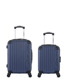 AMERICAN TRAVEL - LOT DE 2 - Valises cabine et cabine XXS BUDAPEST