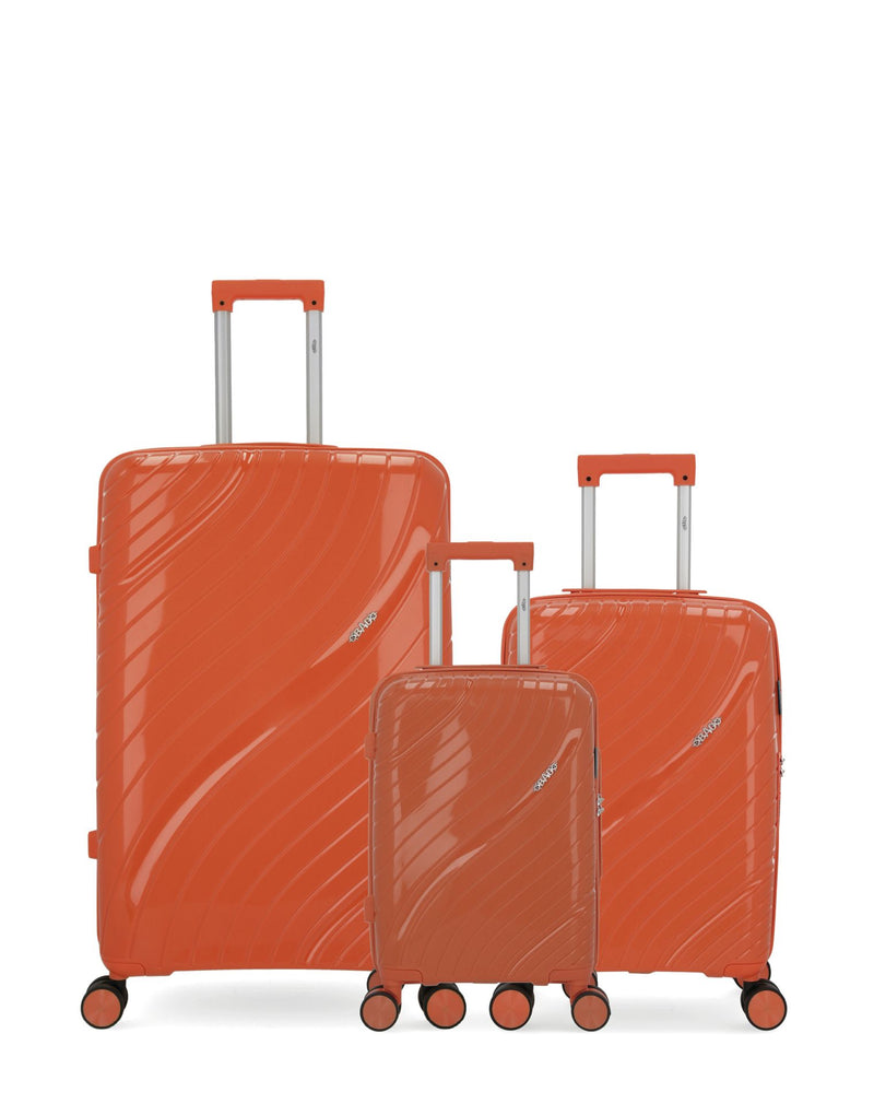 OBAGO - Lot de 3 - Valises Grand Format, Cabine et Cabine XS LYRA