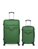 AMERICAN TRAVEL - LOT DE 2 - Valise Grand Format et Valise Cabine CHELSEA