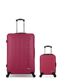 AMERICAN TRAVEL - LOT DE 2 - Valises grand format et cabine XXS BRONX