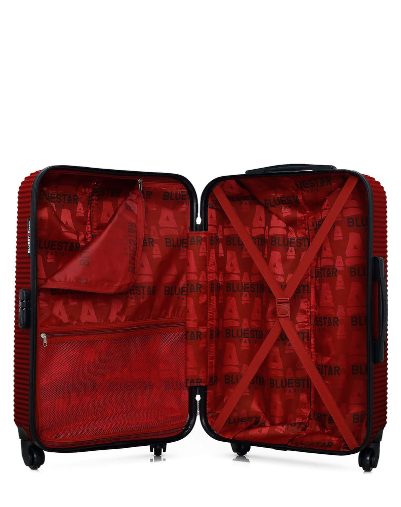 BLUESTAR - Valise Weekend ABS LONDON 4 Roues 65 cm