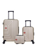 SWISS KOPPER - LOT DE 3 - Valise Week-end, Valise Cabine XXS et Vanity RUTI