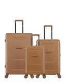 AMERICAN TRAVEL - LOT DE 3 - Valises grand format, weekend et cabine XS CLEVELAND