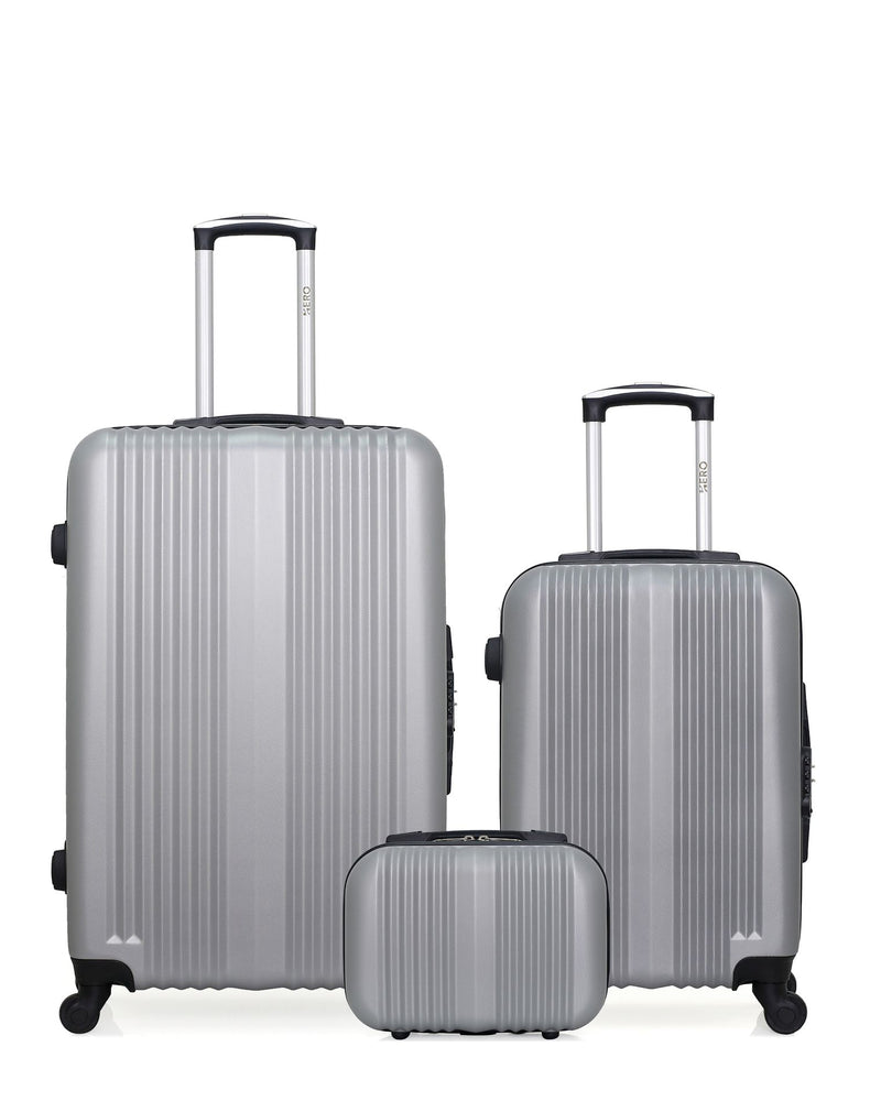 HERO - LOT DE 3 - Valises grand format, cabine et vanity LIPARI