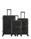 Lot de 3 Valises Rigides Grand Format, Taille Moyenne et Cabine CELIA