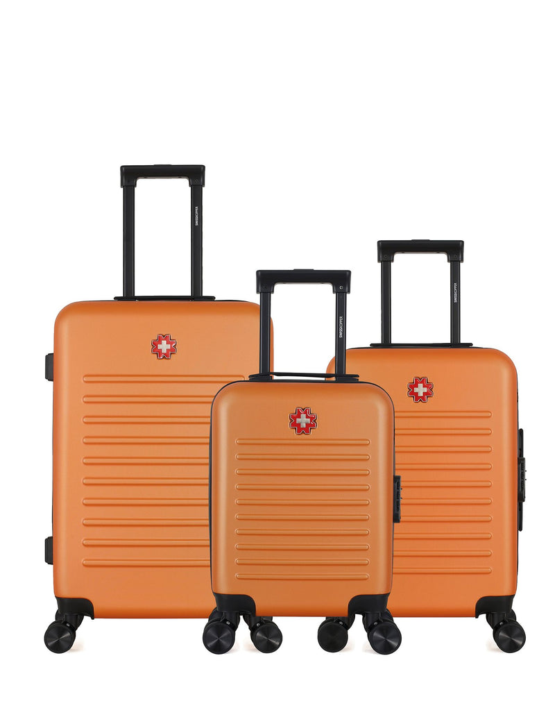 SWISS KOPPER - Lot de 3 - Valise weekend, valise cabine et valise cabine XXS WIL