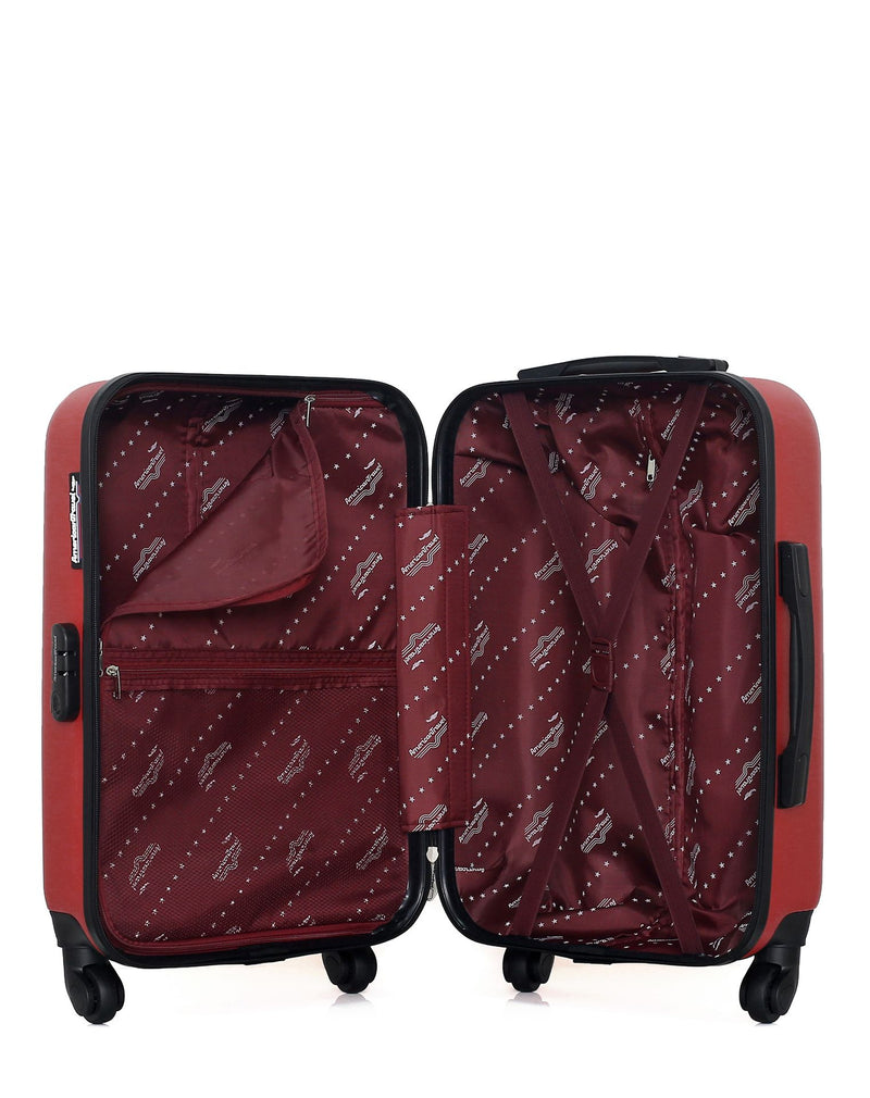 AMERICAN TRAVEL - Valise Cabine ABS SPRINGFIELD 4 Roues 55 cm