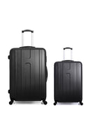 Lot de 2 Valises Rigides Grand Format et Cabine ATLANTA