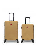Lot de 2 Valises Rigides Taille Moyenne et Cabine OLTEN
