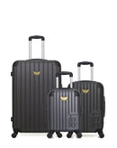 LPB LUGGAGE - Lot de 3 - Valises grand format, cabine et cabine XXS MARIANNE