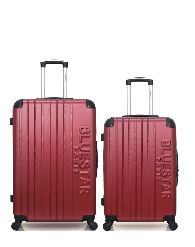 BLUESTAR - Lot de 2 - Valise grand format et valise weekend BUCAREST