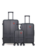 SWISS KOPPER - LOT DE 3 - Valise Grand Format, Valise Week-end et Valise Cabine XXS USTER