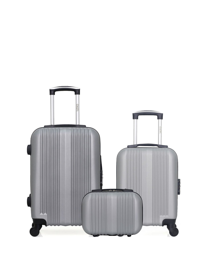HERO - LOT DE 3 - Valises cabine, cabine XXS et vanity LIPARI