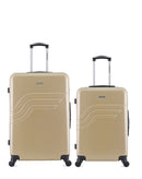 AMERICAN TRAVEL - LOT DE 2 - Valises grand format et weekend DETROIT