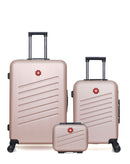 SWISS KOPPER - LOT DE 3 - Valise Grand Format, Valise Cabine et Vanity ZURICH