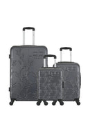 LPB LUGGAGE - LOT DE 3 - Valises grand format, cabine et cabine XXS NAIS