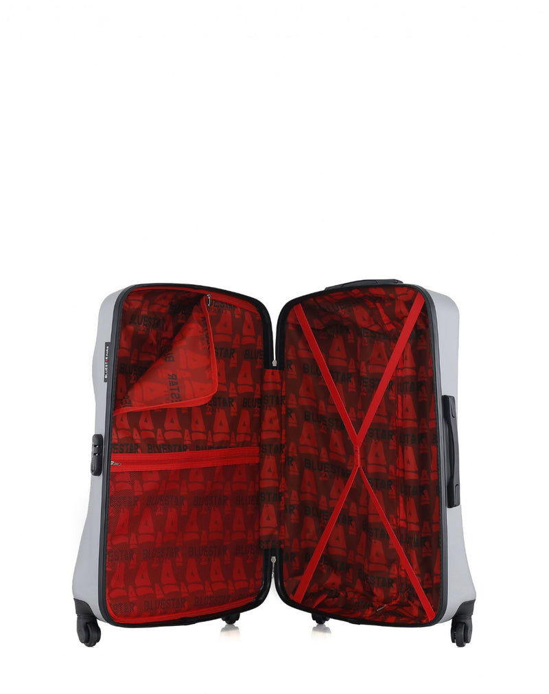 BLUESTAR - Set de 3 Valises GARIBALDI 75 cm 4 Roues