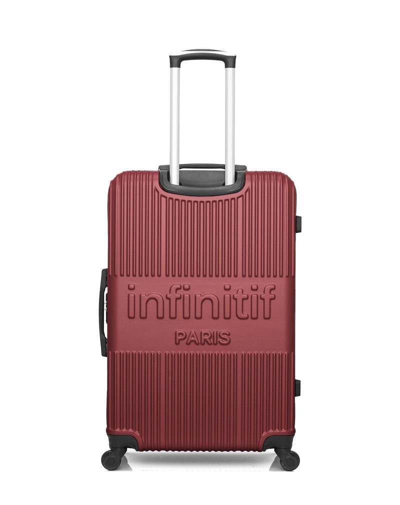 INFINITIF - VALISE GRAND FORMAT ABS UPPSALA 4 ROUES 75 CM