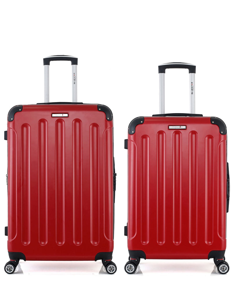 BLUESTAR - Lot de 2 - Valise grand format et valise weekend TUNIS