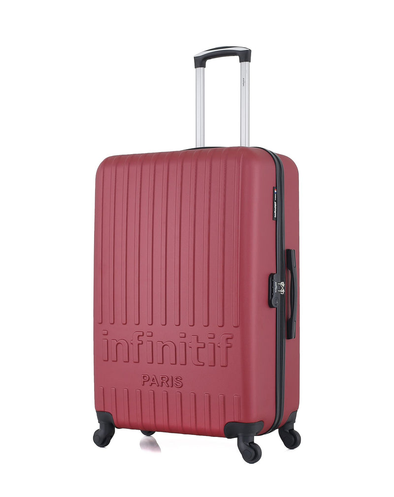 INFINITIF - Valise Grand Format ABS ROMNY 4 Roues 75 cm