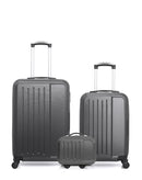 HERO - LOT DE 3 - Valises weekend, cabine et vanity VESUVIO