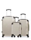 BLUESTAR - LOT DE 3 - Valises weekend, cabine et cabine XXS BUCAREST