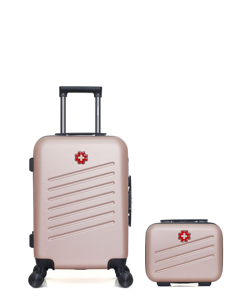 SWISS KOPPER - LOT DE 2 - Valises cabine et vanity ZURICH