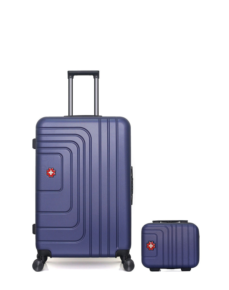 SWISS KOPPER - Lot de 2 - Valise grand format et vanity RUTI