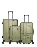 SWISS KOPPER - LOT DE 4 - Valise Grand Format, Valise Week-end, Valise Cabine et Vanity USTER