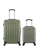 AMERICAN TRAVEL - LOT DE 2 - Valise Week-end et Valise Cabine XXS BROOKLYN