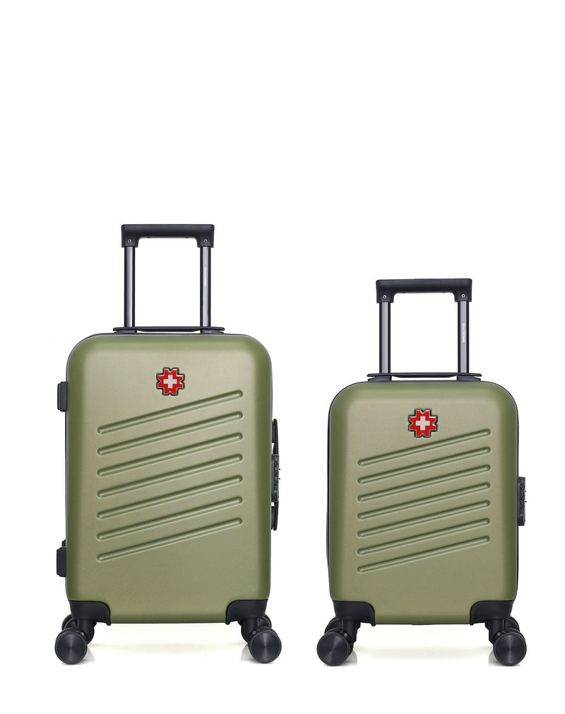 SWISS KOPPER - LOT DE 2 - Valises cabine et cabine XXS ZURICH
