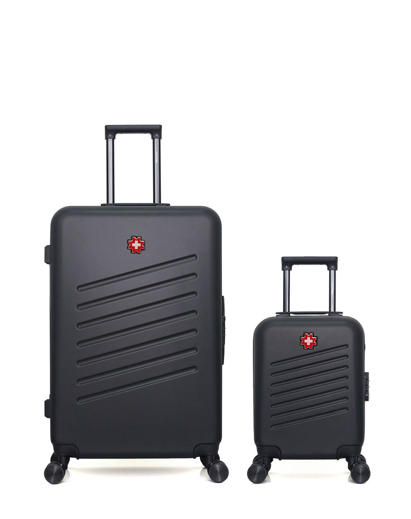 SWISS KOPPER - LOT DE 2 - Valises grand format et cabine XXS ZURICH