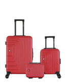 SWISS KOPPER - LOT DE 3 - Valise Week-end, Valise Cabine XXS et Vanity RUTI