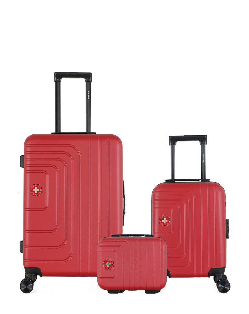 SWISS KOPPER - LOT DE 3 - Valise Week-end, Valise Cabine XXS et Vanity RUTI