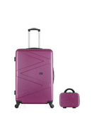 WAVE PARIS - Lot de 2 - Valises Grand Format et Vanity AMAZONE
