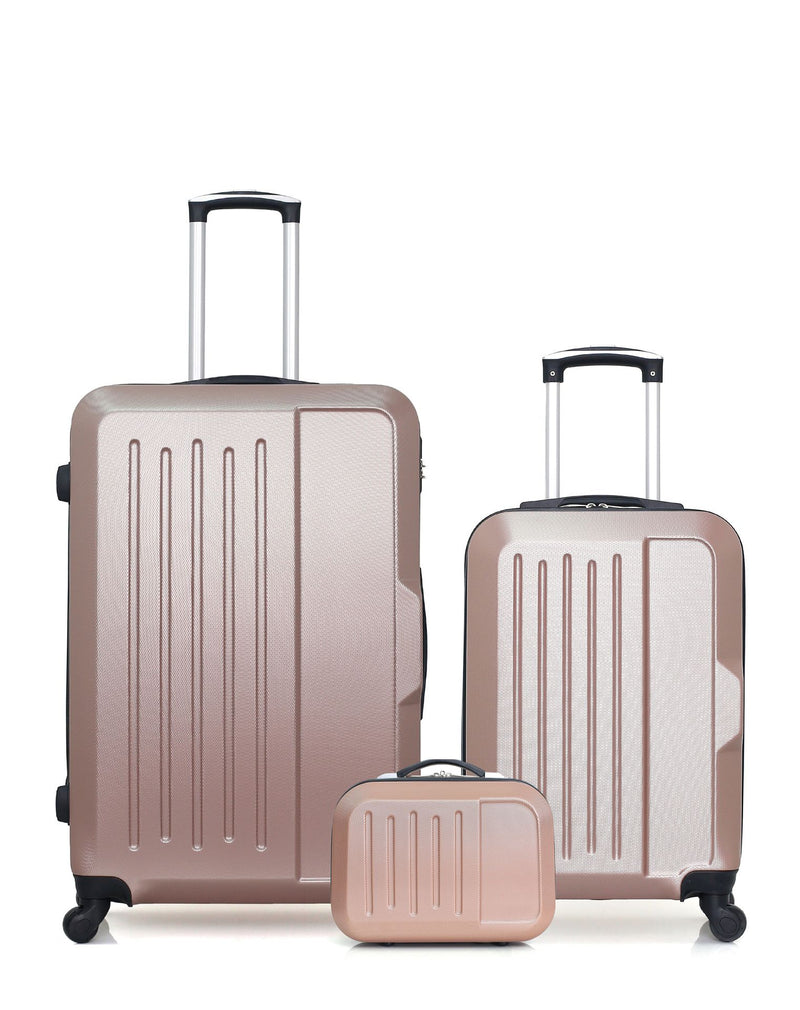 HERO - LOT DE 3 - Valises grand format, cabine et vanity VESUVIO