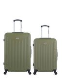 AMERICAN TRAVEL - Lot de 2 - Valises grand format et weekend BROOKLYN