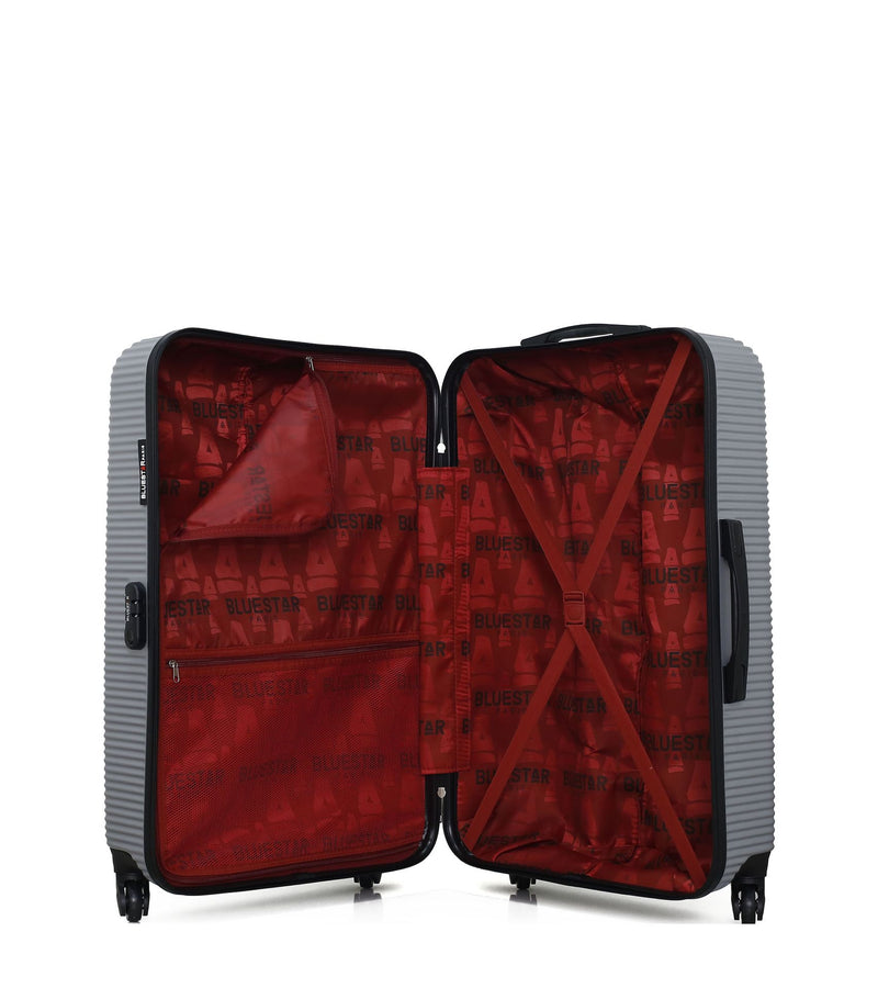 BLUESTAR - LOT DE 3 - Valises grand format, weekend et cabine LONDON