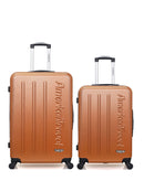 AMERICAN TRAVEL - Lot de 2 - Valises grand format et weekend BRONX