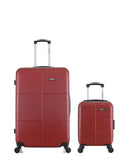 BLUESTAR - LOT DE 2 - Valises grand format et cabine XXS MIAMI
