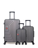 SWISS KOPPER - LOT DE 3 - Valise Grand Format, Valise Cabine et Valise Cabine XXS RUTI