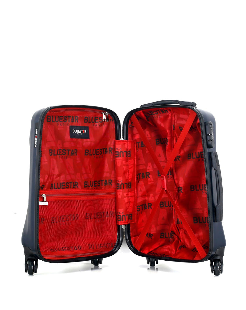 BLUESTAR - Valise Grand Format DALLAS 75 cm 4 Roues